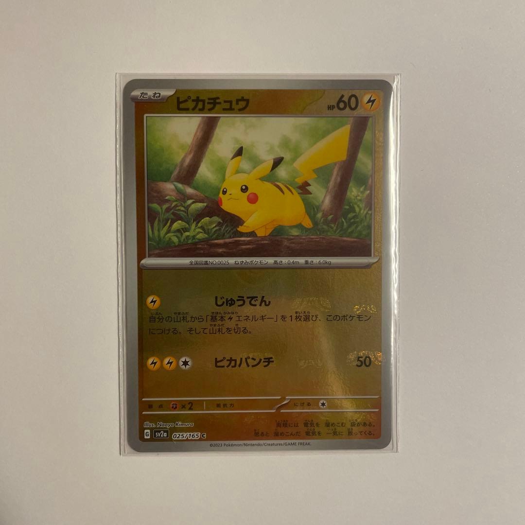 ピカチュウ　マスターボールミラー