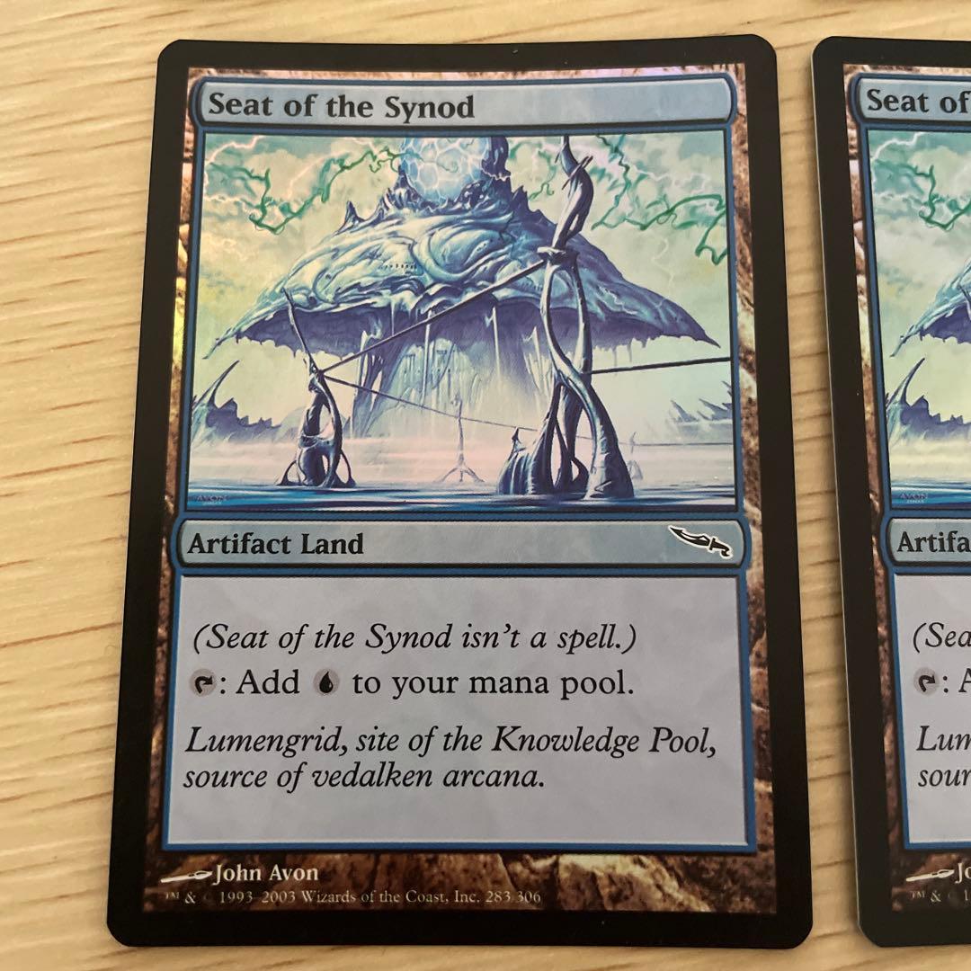 教議会の座席 Seat of the Synod 英語版FOIL4枚セット