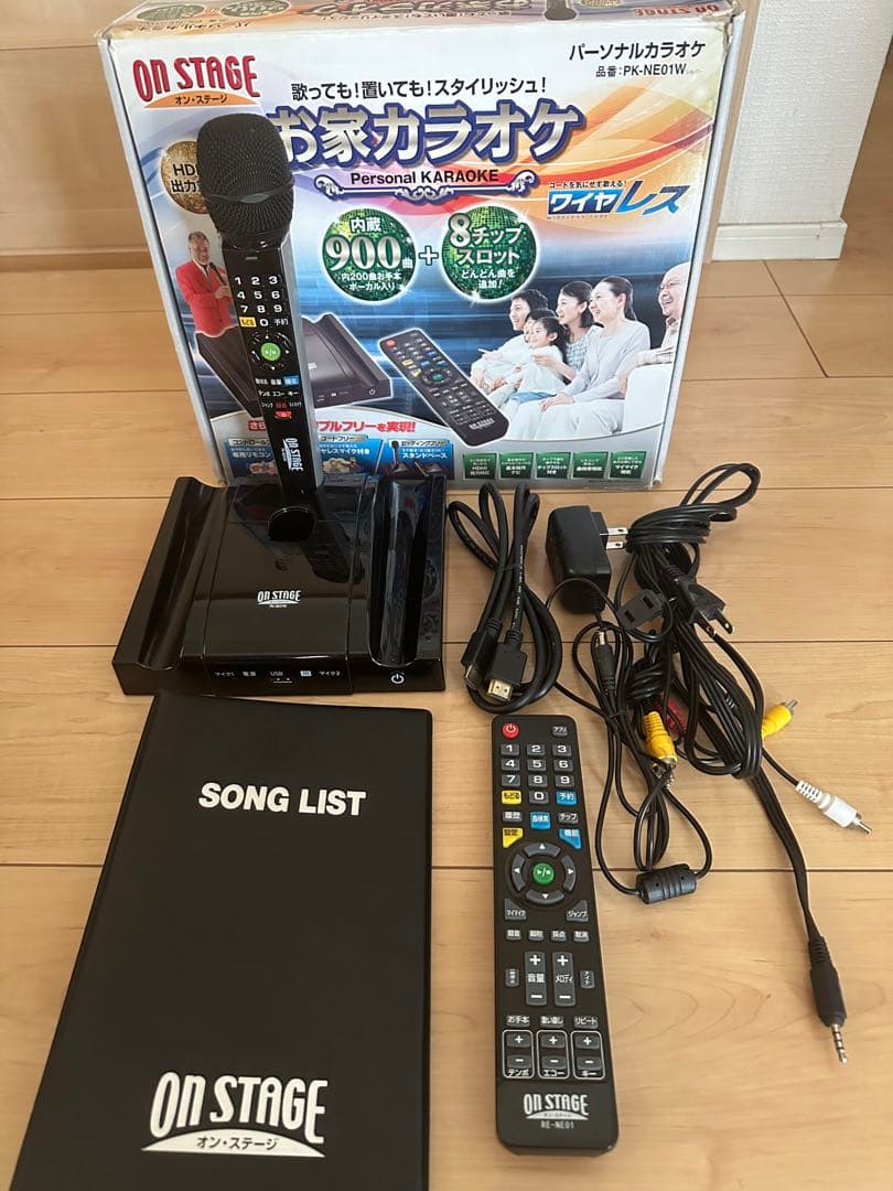 ON STAGE PK-NE01W カラオケセット