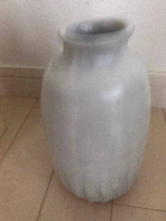 萩焼　七代　岡田仙舟　花瓶