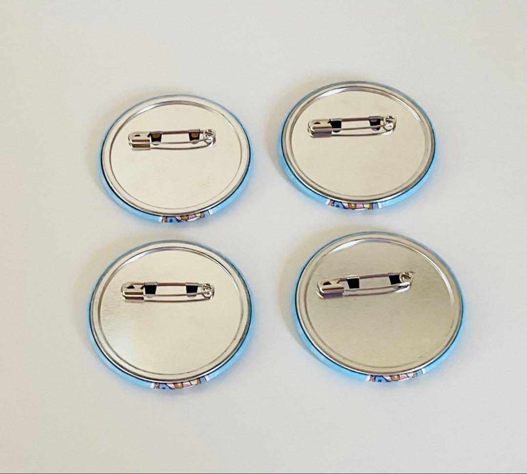 カラフルピーチ　るな　缶バッジ4個セット