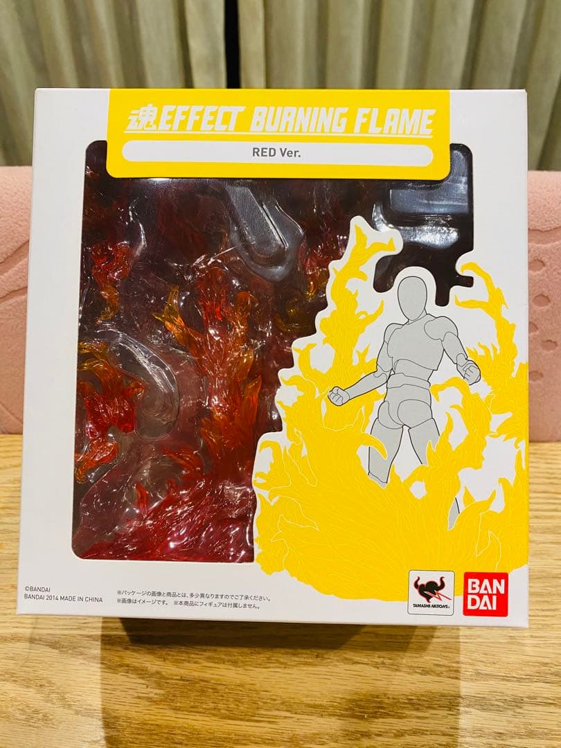 ○未開封○炎エフェクト　赤&青セット