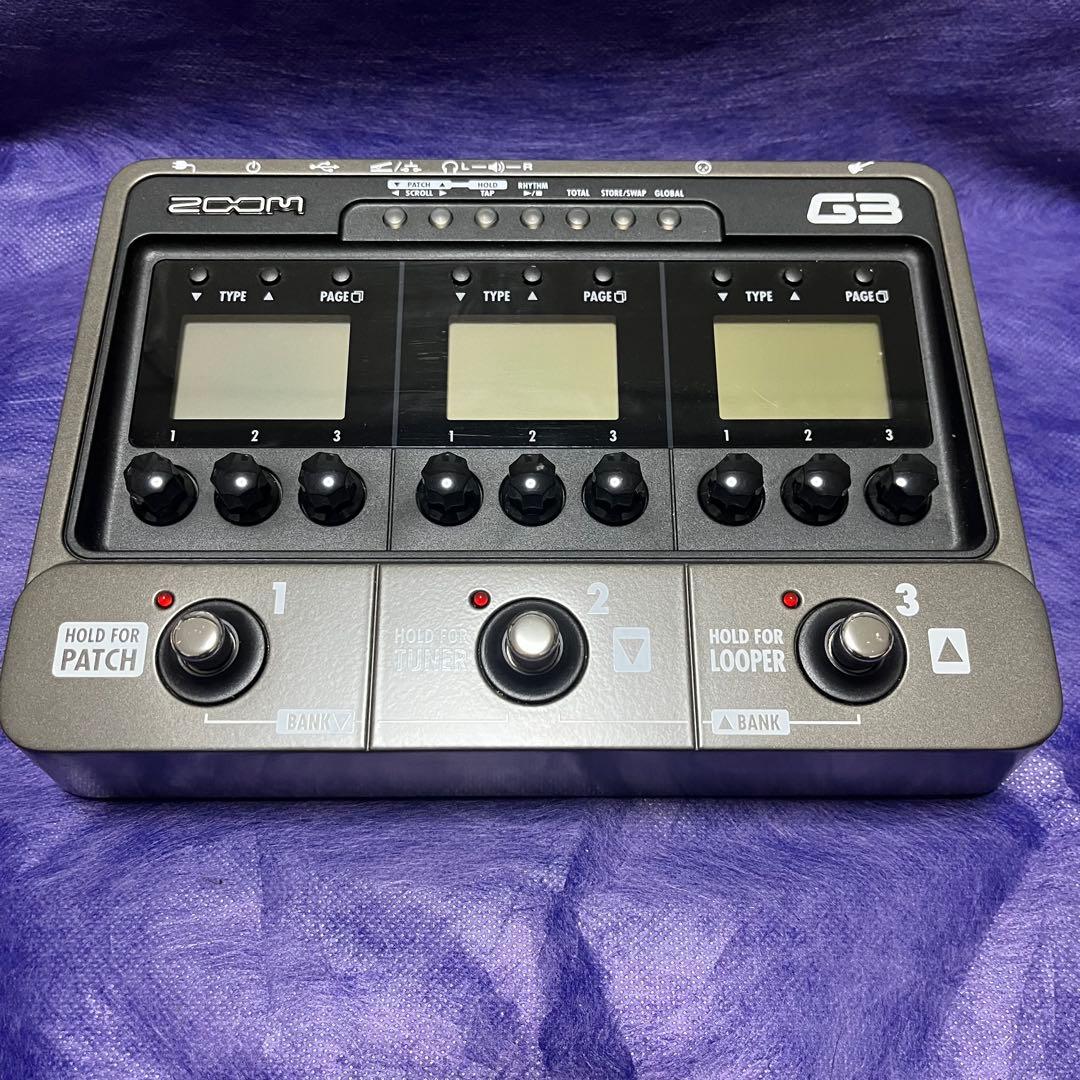 ZOOM G3 ギターマルチエフェクター➕ACアダプター