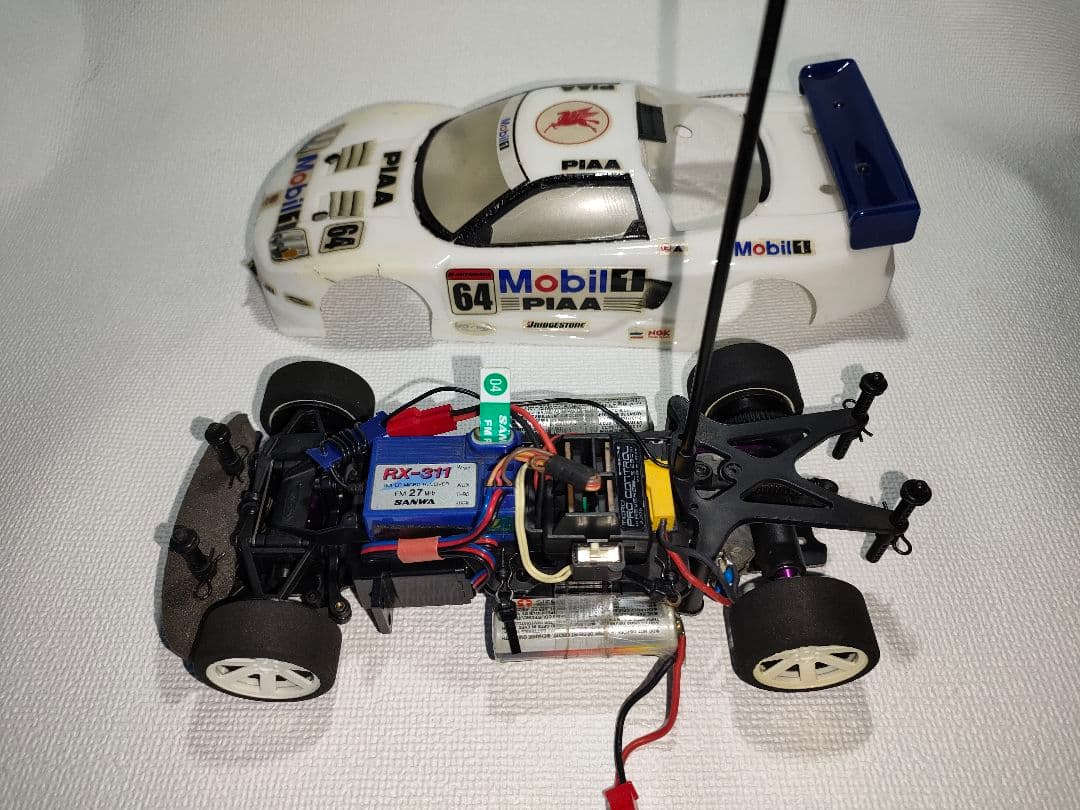 HPI マイクロRS4 1/18 RC フルセット　ボディーNSX予備BMW