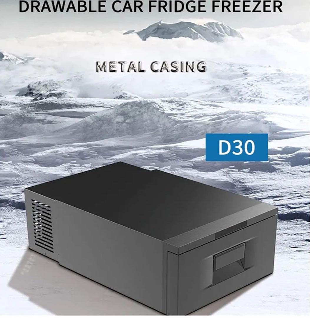Alpicool D30 DC 12V/24Vミニ引き出し冷蔵庫30L