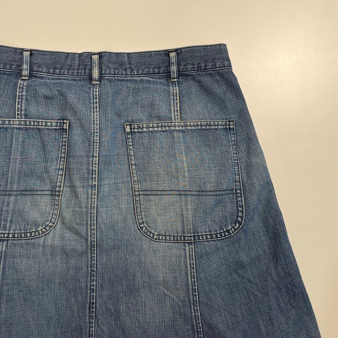 COMME des GARÇONS サルエルパンツ デニム ボトム ブルー S