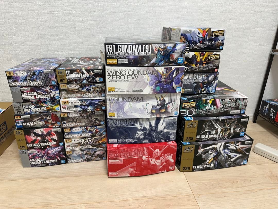 ガンプラ引退セット　定価以下まとめ売り　9万円相当