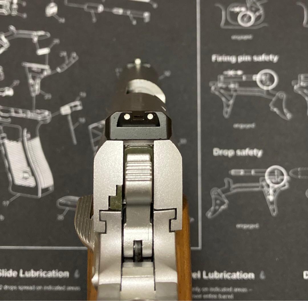 新品未使用 限定 WA SW 1911 GUNSITE EDITION シルバー