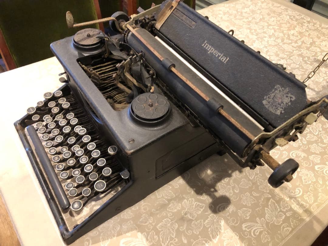 希少品❗️ 1940'S Imperial タイプライター War-Finish