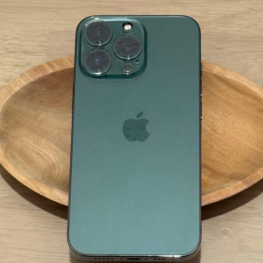 iPhone13 Pro 256GB アルパイングリーン　バッテリー100%