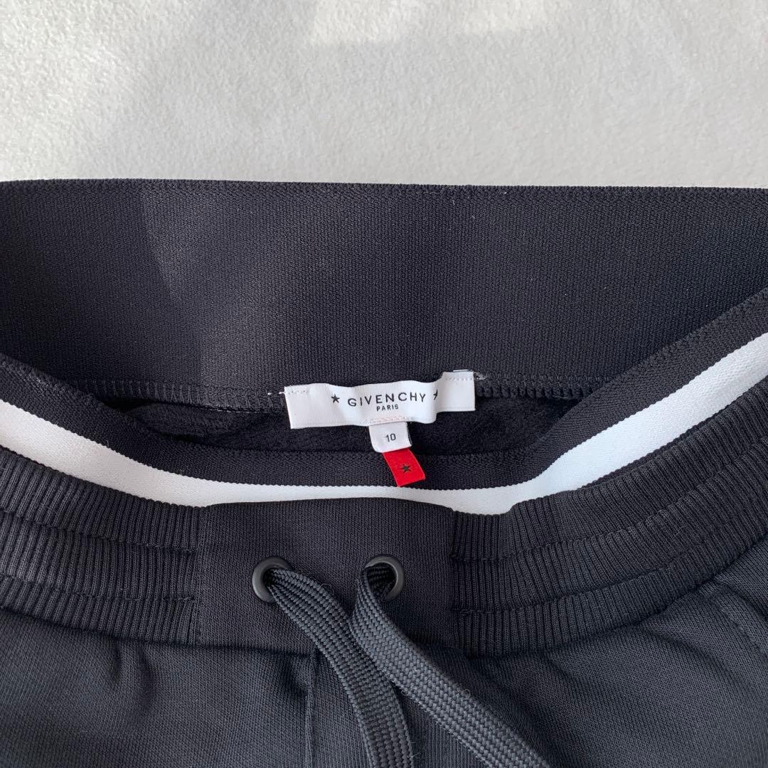 Givenchy スウェットパンツ　10A 138cm ストライプ　ロゴ