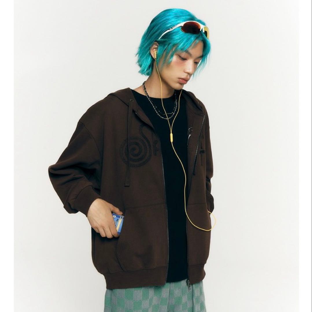 LE SSERAFIM SPAGHETTI Zip-up Hoodie トレカ付
