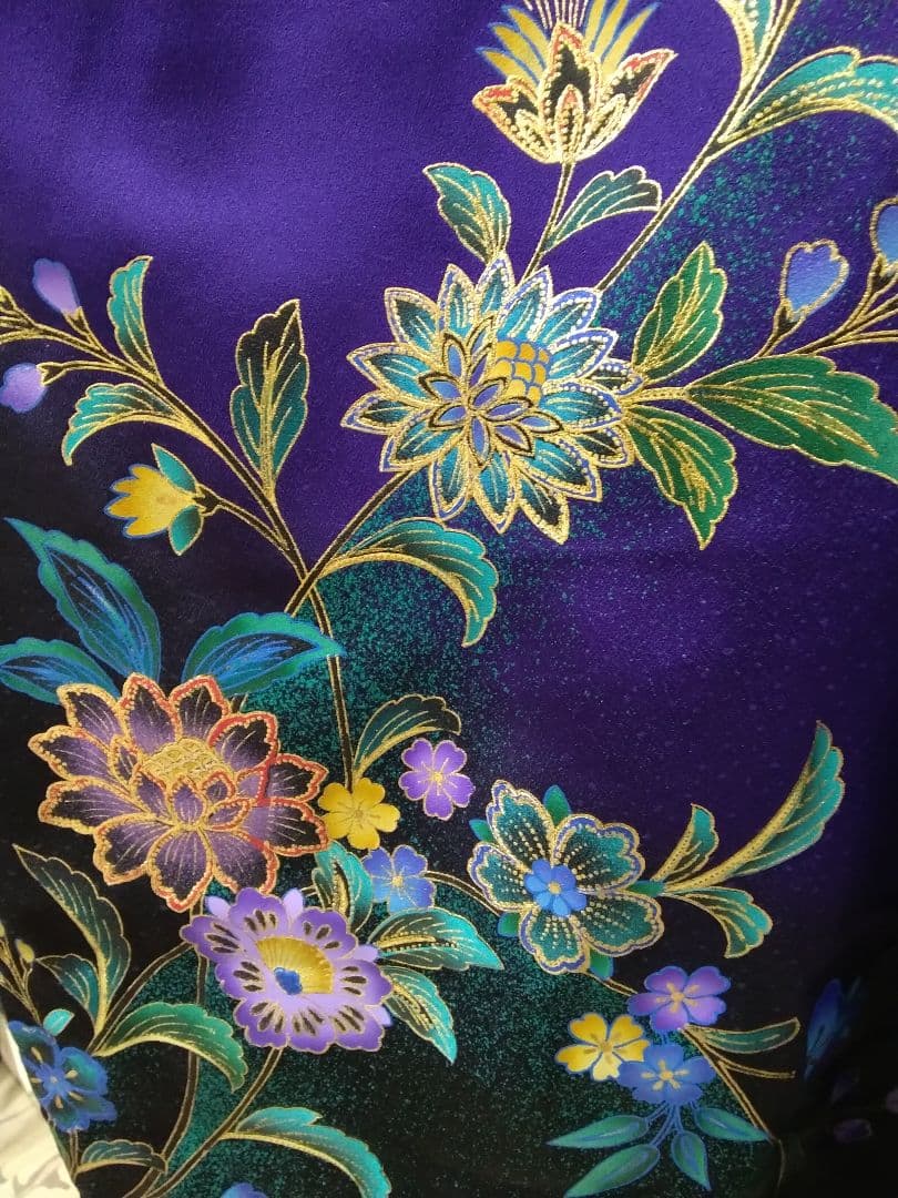 振袖フルセット、正絹振袖成人式、重ね衿、クリスタルストーン帯揚げ帯締、袋帯、襦袢