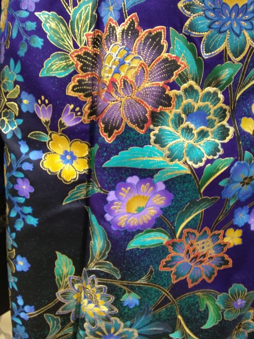 振袖フルセット、正絹振袖成人式、重ね衿、クリスタルストーン帯揚げ帯締、袋帯、襦袢