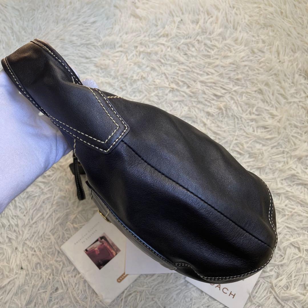 極美品 coach archive vintage old half moon