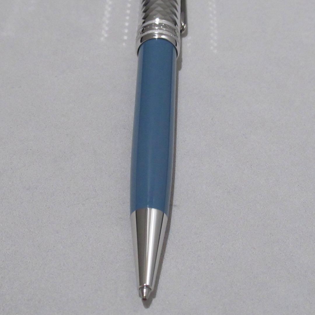 モンブラン ボールペン 164 グレイシャー ドゥエ ブルーグレー 129405