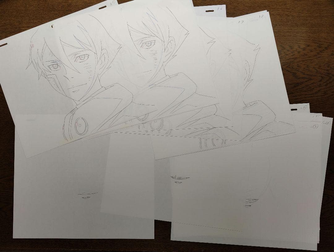 交響詩篇エウレカセブン　13話台本　動画34枚程