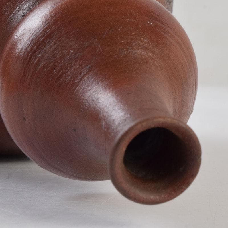 桂又三郎極め　江戸初期　古備前　献上手瓢徳利　V　8957