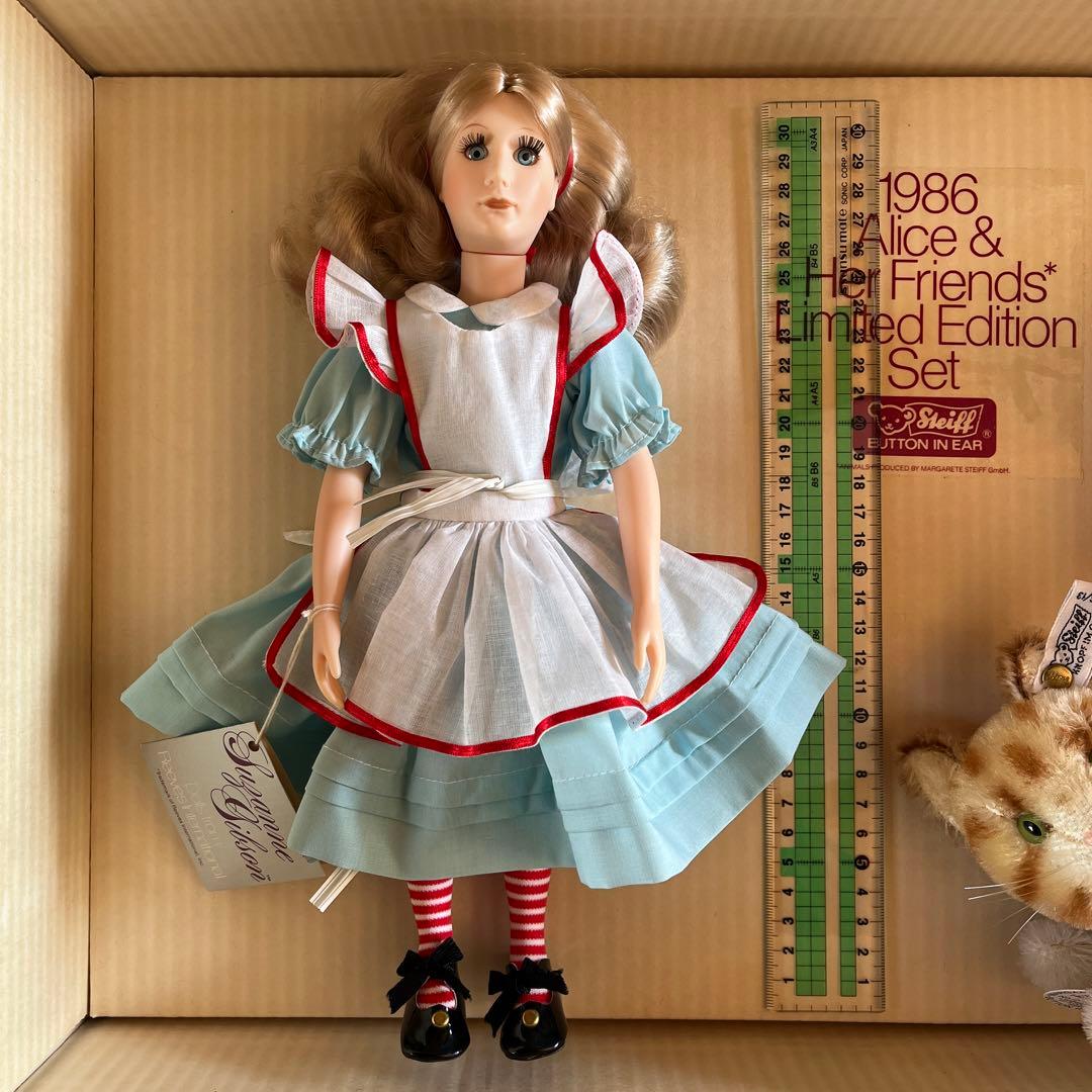 シュタイフ　Alice&Her Friends アメリカ限定　1986年　アリス