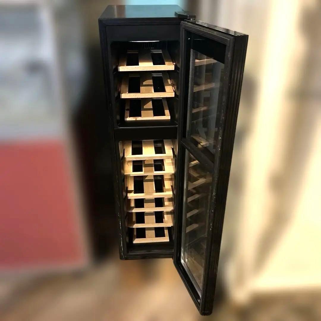 ワインセラー 5段 ガラス扉 LED照明 型番BWC-018P