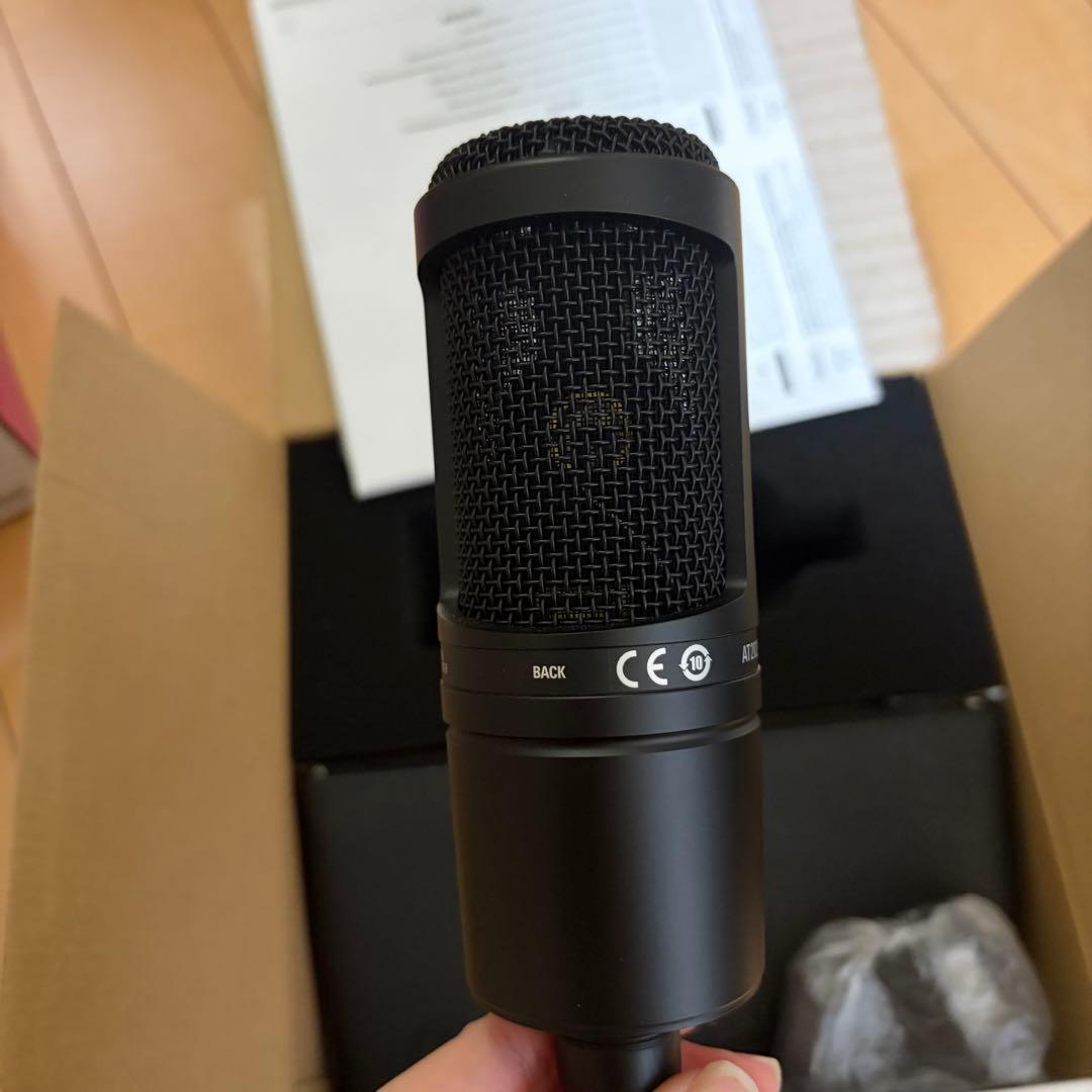 audio-technicaAT2020 コンデンサーマイク オーディオテクニカ