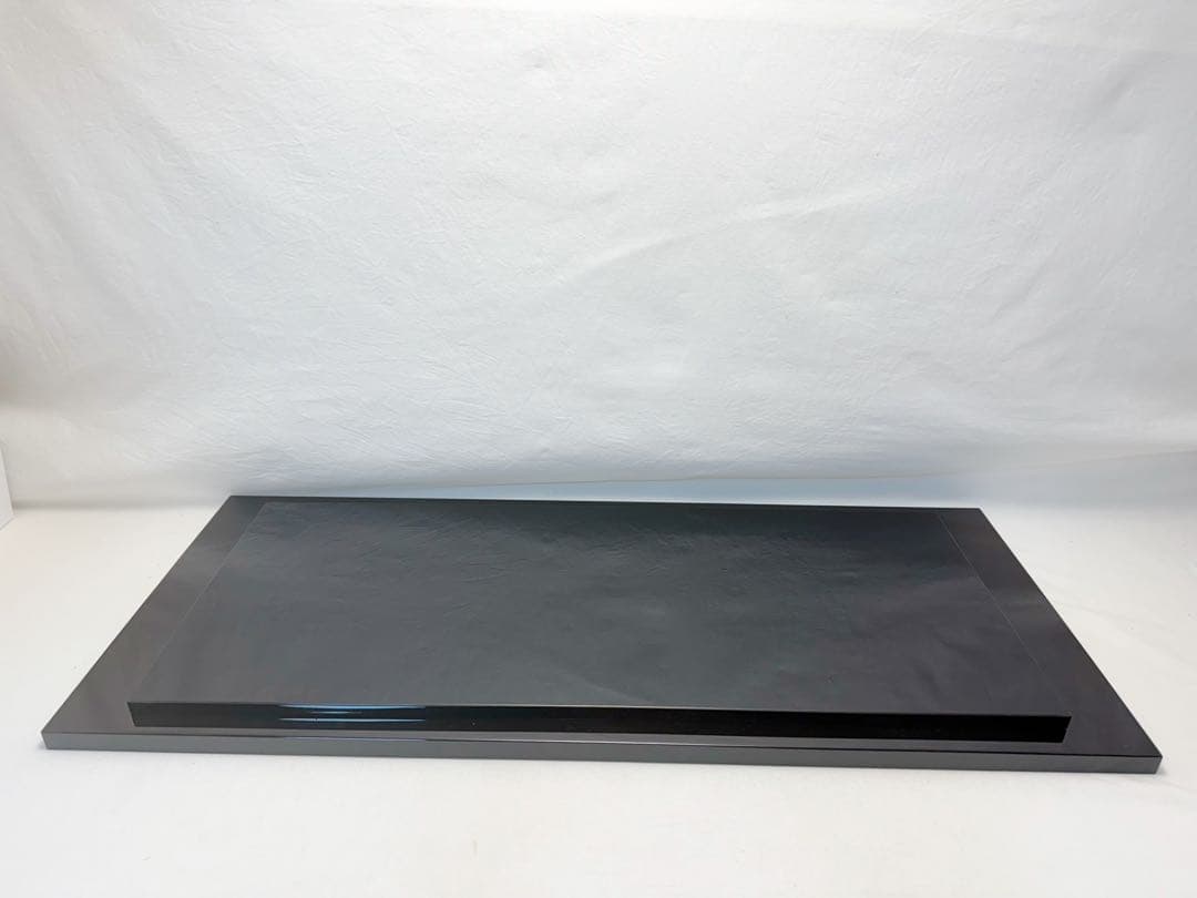 未使用 茶道具 塗師 大徹作 輪島塗 漆長板 壱双 共箱