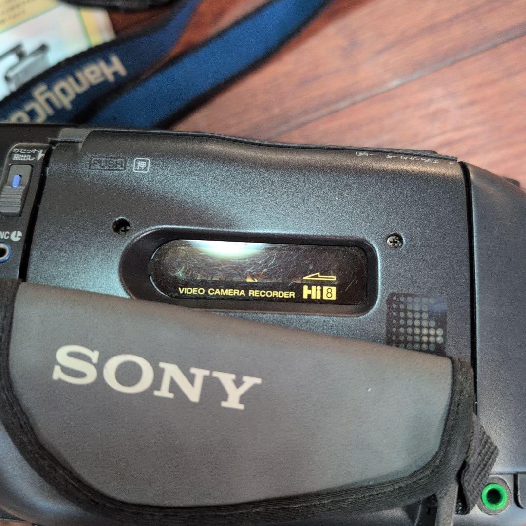 Sony CCD-TRV91 ハンディカム Hi8 本体と付属品　ジャンク品