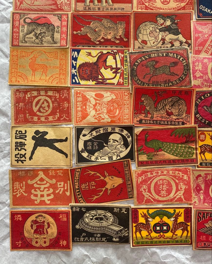 マッチラベル60枚　特選！日本　明治大正戦前