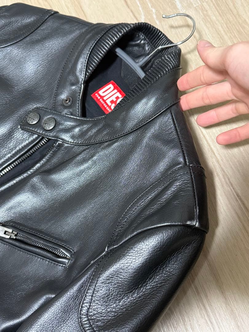 ジャケット・アウター DIESEL L-HEIN LETHER JACKET