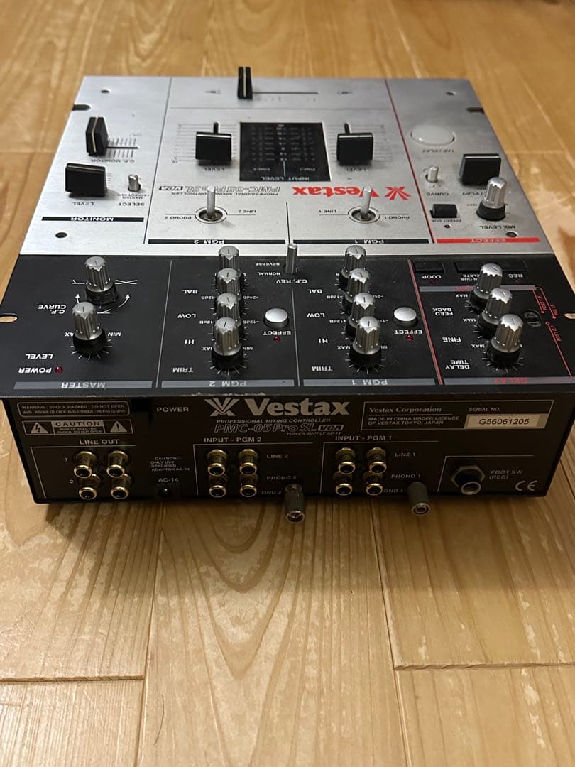 Vestax PMC-05Pro SL VCA ジャンク品 DJミキサー