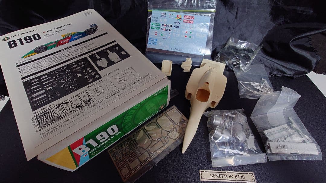 AMC 1/20 ベネトン B190 1990 N.ピケ ガレージキット