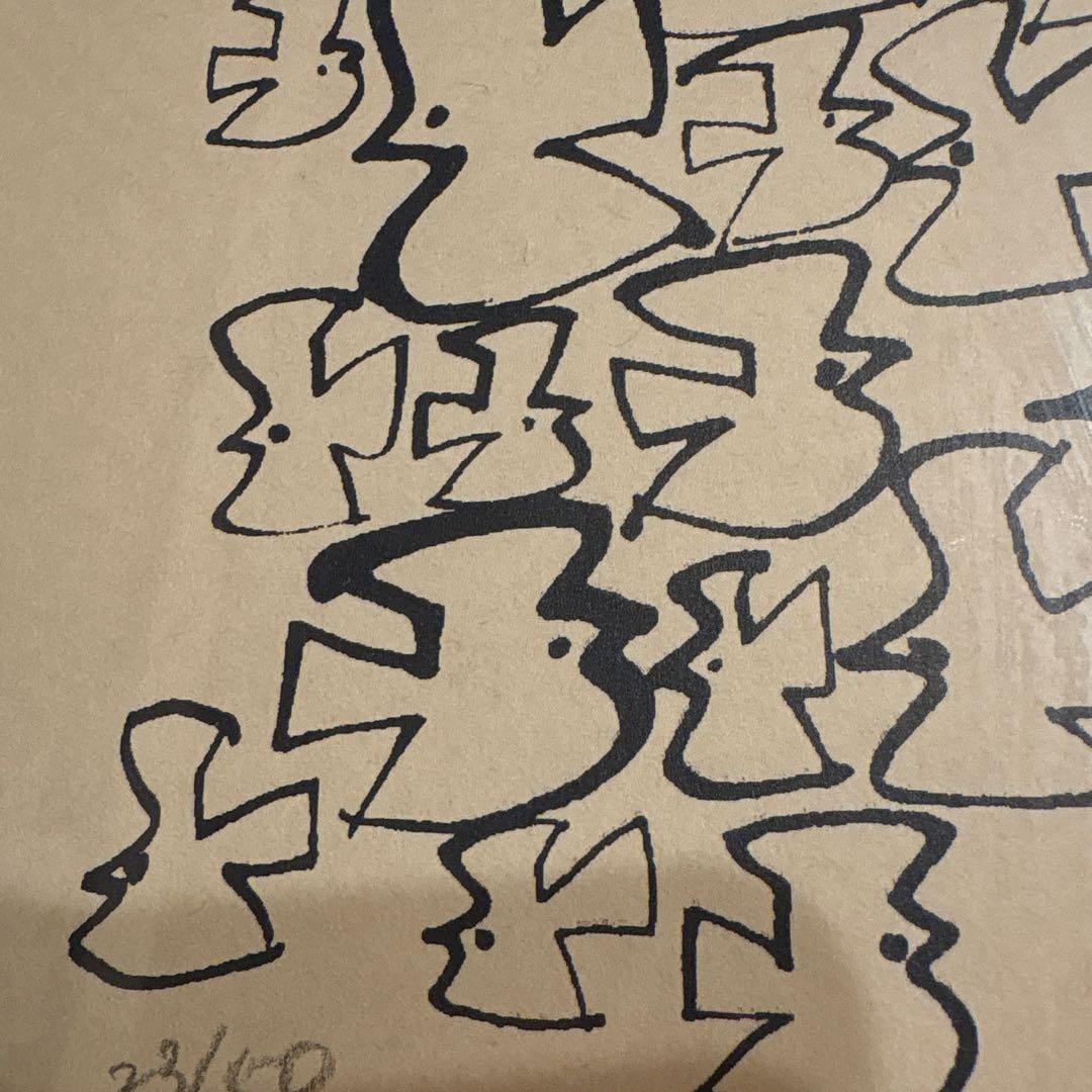 【バーズワーズ】シルクスクリーン廃盤品 シリアルナンバー入り