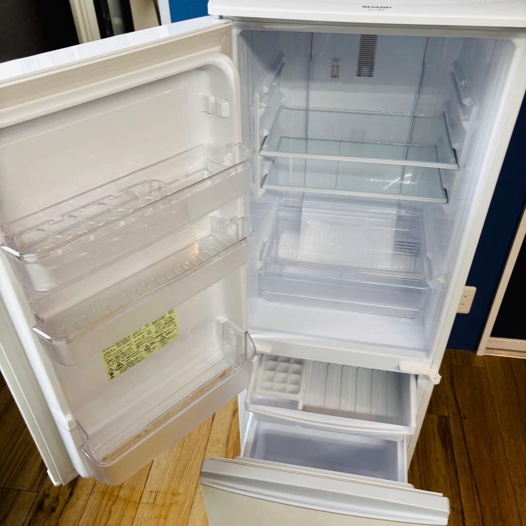 SHARP 167L 冷凍冷蔵庫 SJ-17E5-KW 2018年製