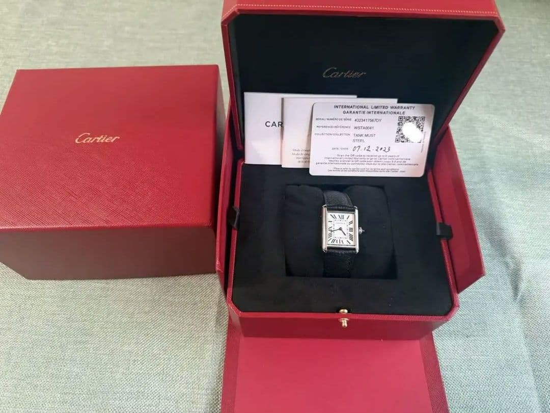 カルティエ CARTIER WSTA0041 タンクマスト LM クォーツ