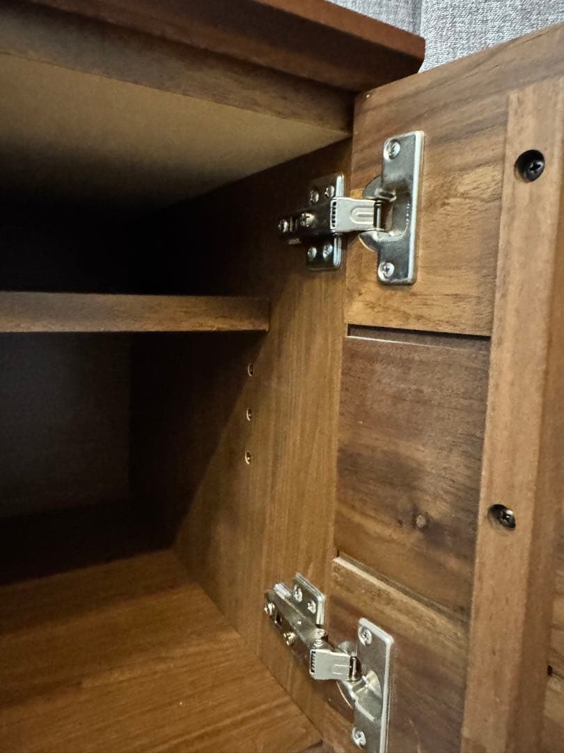 美品 岡家具工業 大川 ウォールナット材テレビボード180サイズ IDC大塚購入