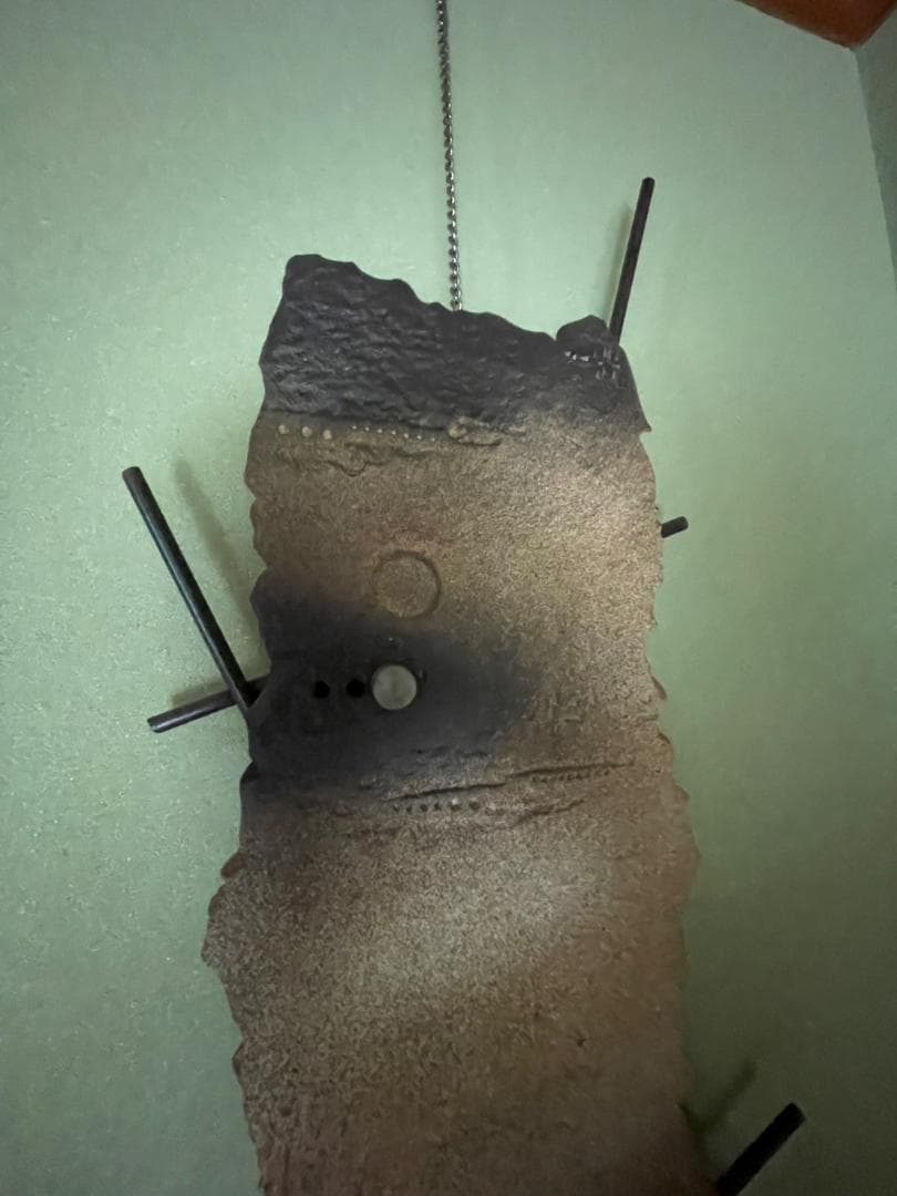 抽象的な陶板彫刻 壁掛け用 値段下げます