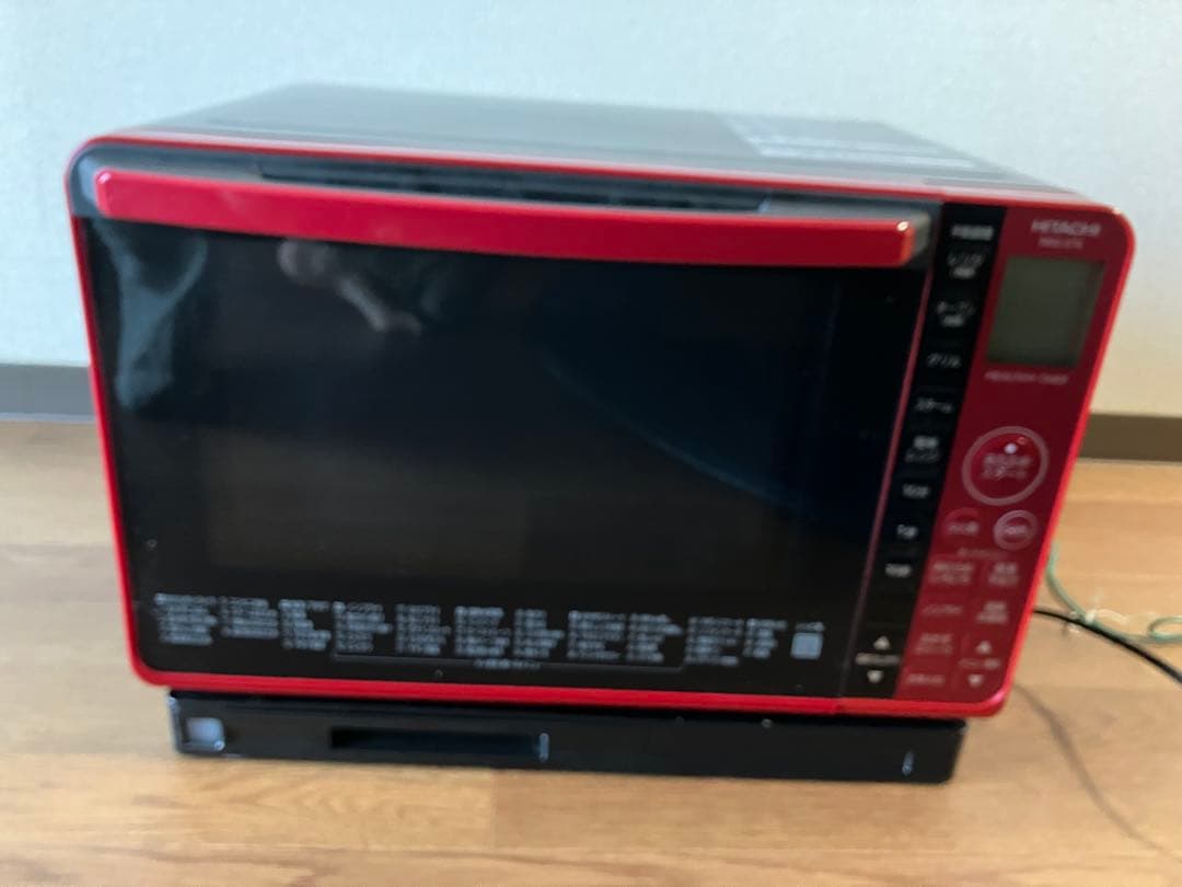 HITACHI MRO-S7X 2020年 レッド　オーブンレンジ