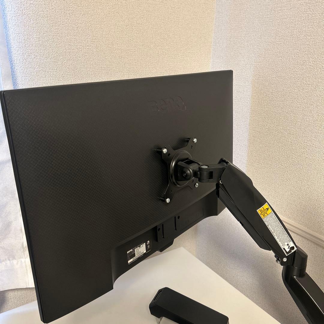 BenQ 液晶モニター 23.8&27インチ　モニターアームセット