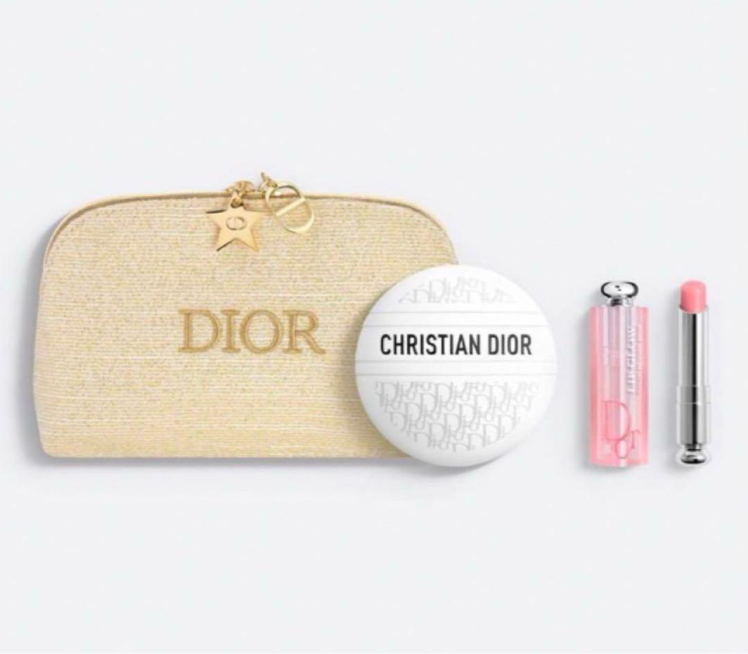 ディオールDiorセット　ル・ポーム&リップ&グロウ ポーチ