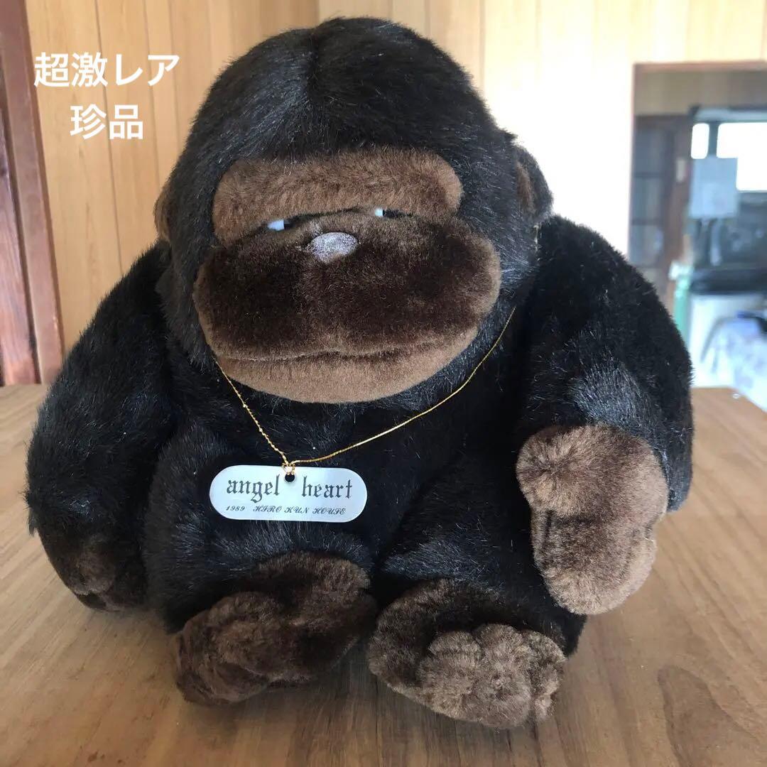 angel heart ぬいぐるみ 黒 1989年製