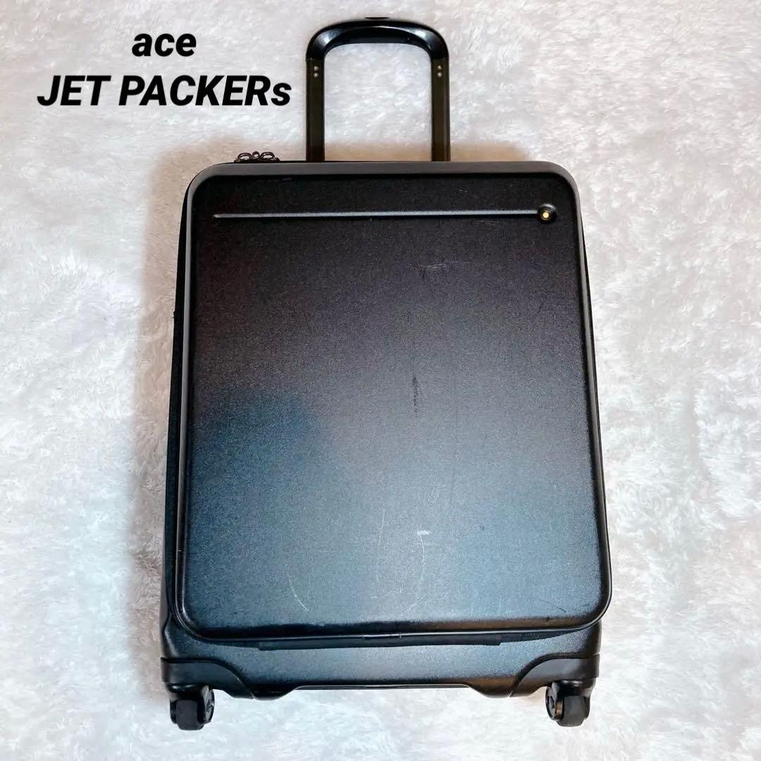 ace スーツケース JET PACKERs 機内持ち込みサイズ ブラック