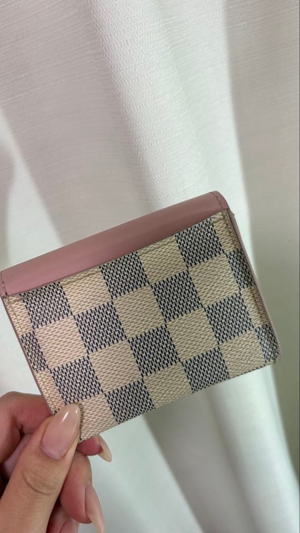 LOUIS VUITTON 三つ折り財布 ダミエ