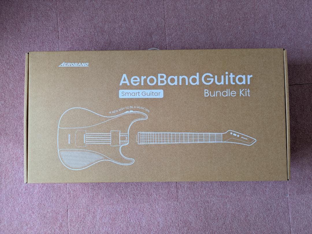 Aeroband guitar　エアロバンドギター　ケース付き