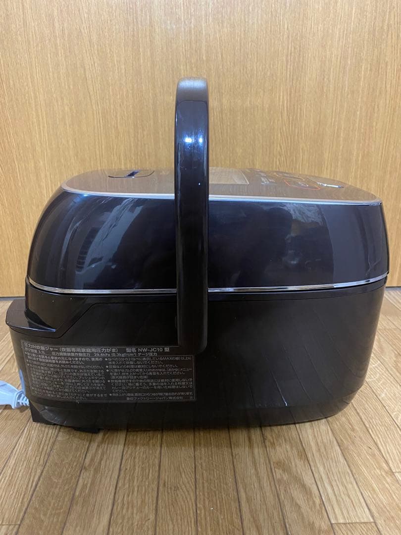 象印 IH炊飯器 NW-JC10 黒 2021年