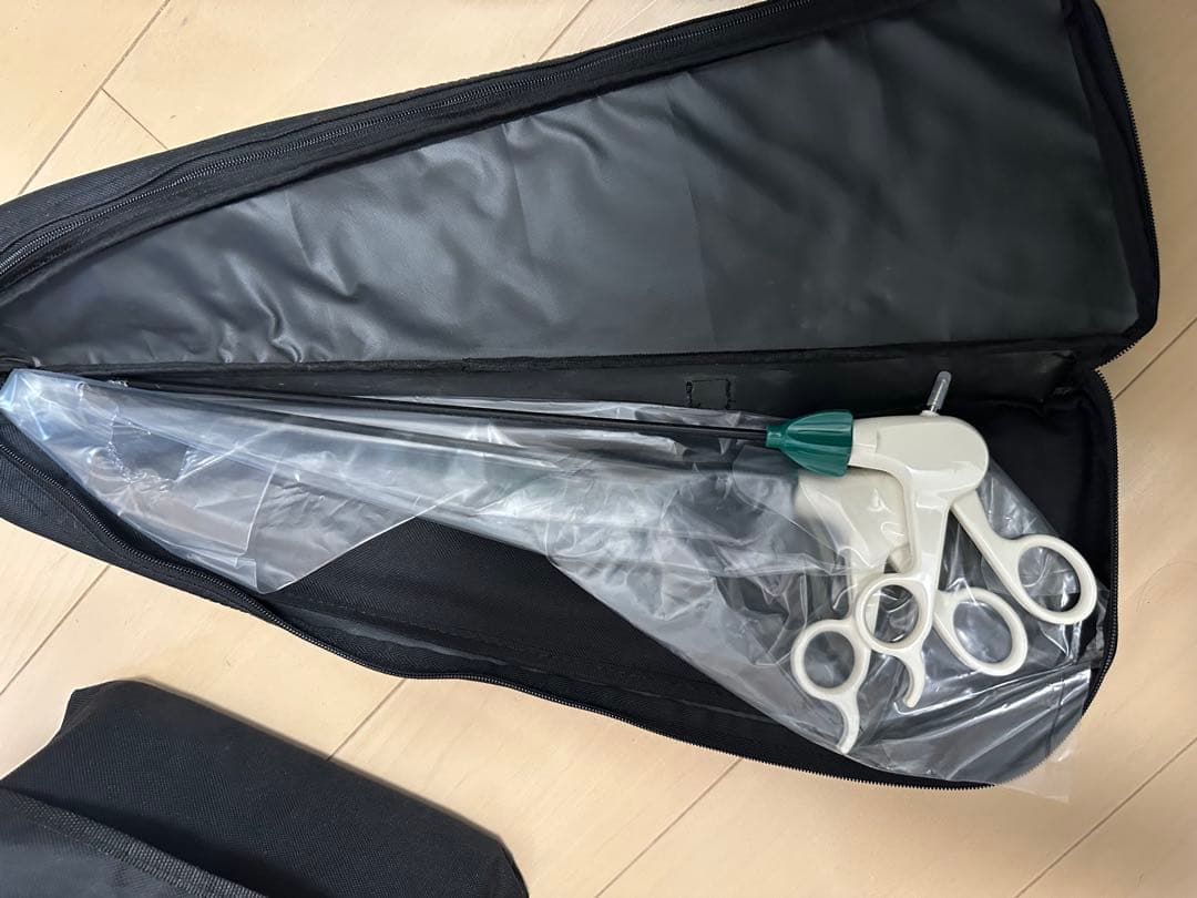 腹腔鏡練習キット　フジモト／キャリングケース付き　＋AKASO カメラ付き