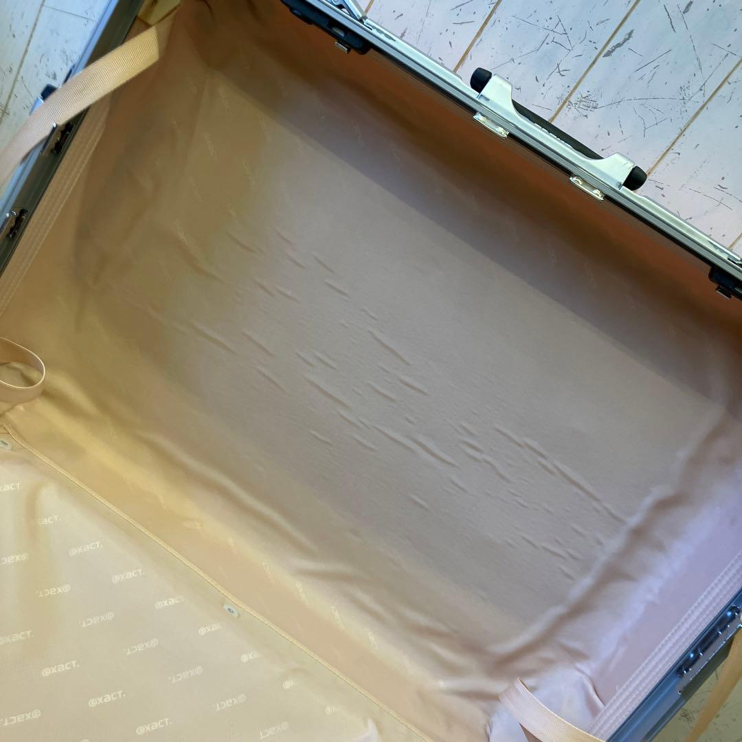 exact 大型 大容量 スーツケース オレンジ キャリーケース 4輪キャスター