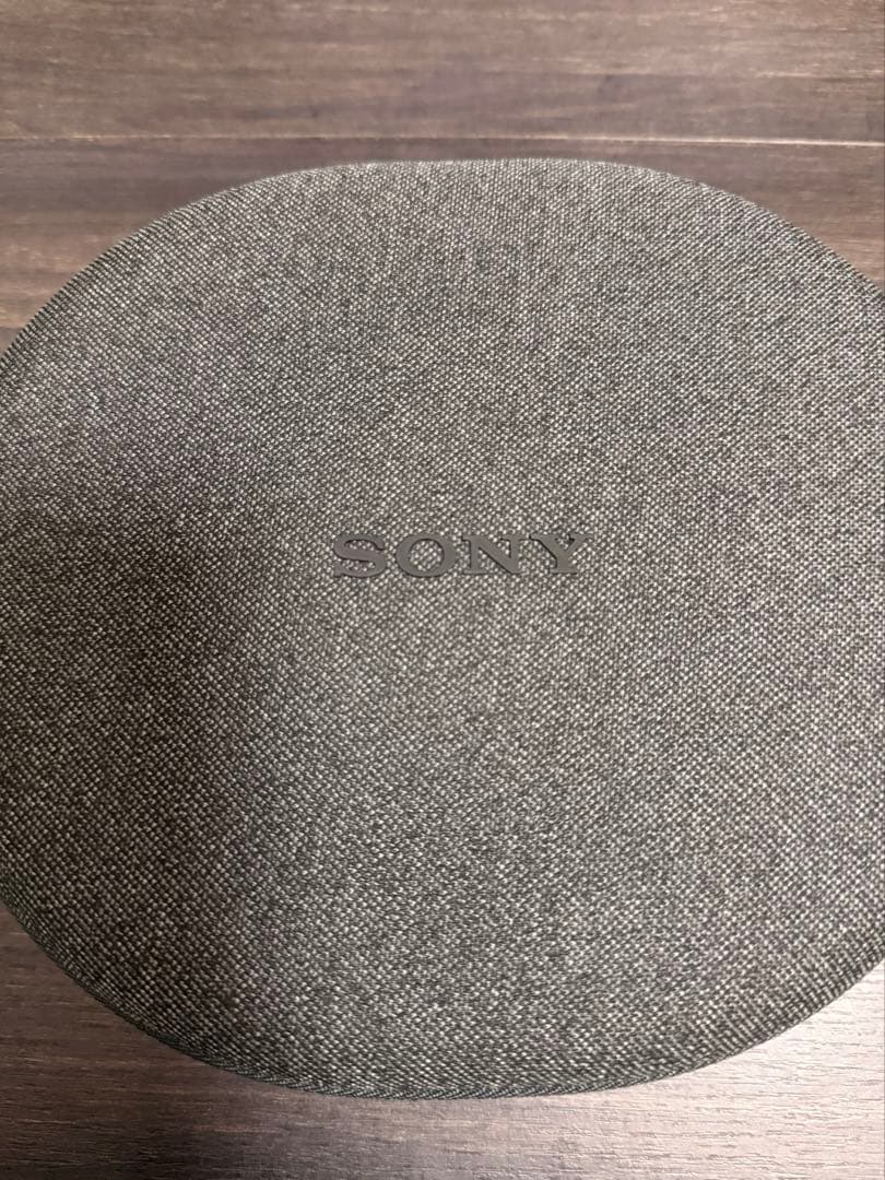 SONY ワイヤレスヘッドホン ブラック 収納ケース付き