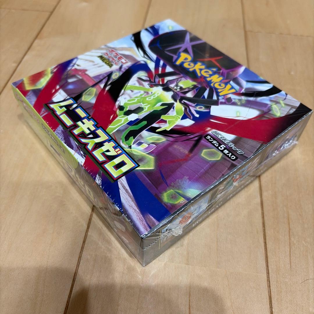 ポケモンカードゲームMEGA ムニキスゼロ box シュリンク付き