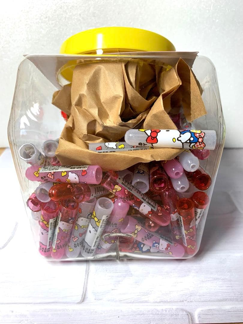 新品未使用　ハローキティ　えんぴつキャップ　160個入り1箱　レトロ