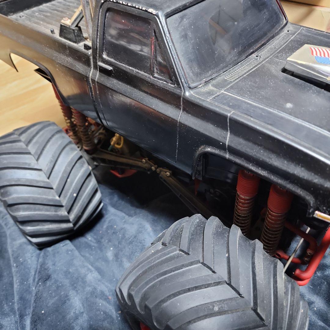 ラジコン タミヤ 多分…初期型の クラッドバスター 製作途中の物の出品